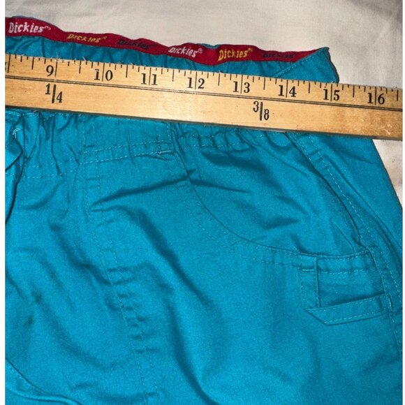 Dickies Teal Scrub Set V-Neck Top & Elastic Waist Pants Size LG/GG - Picture 14 of 16